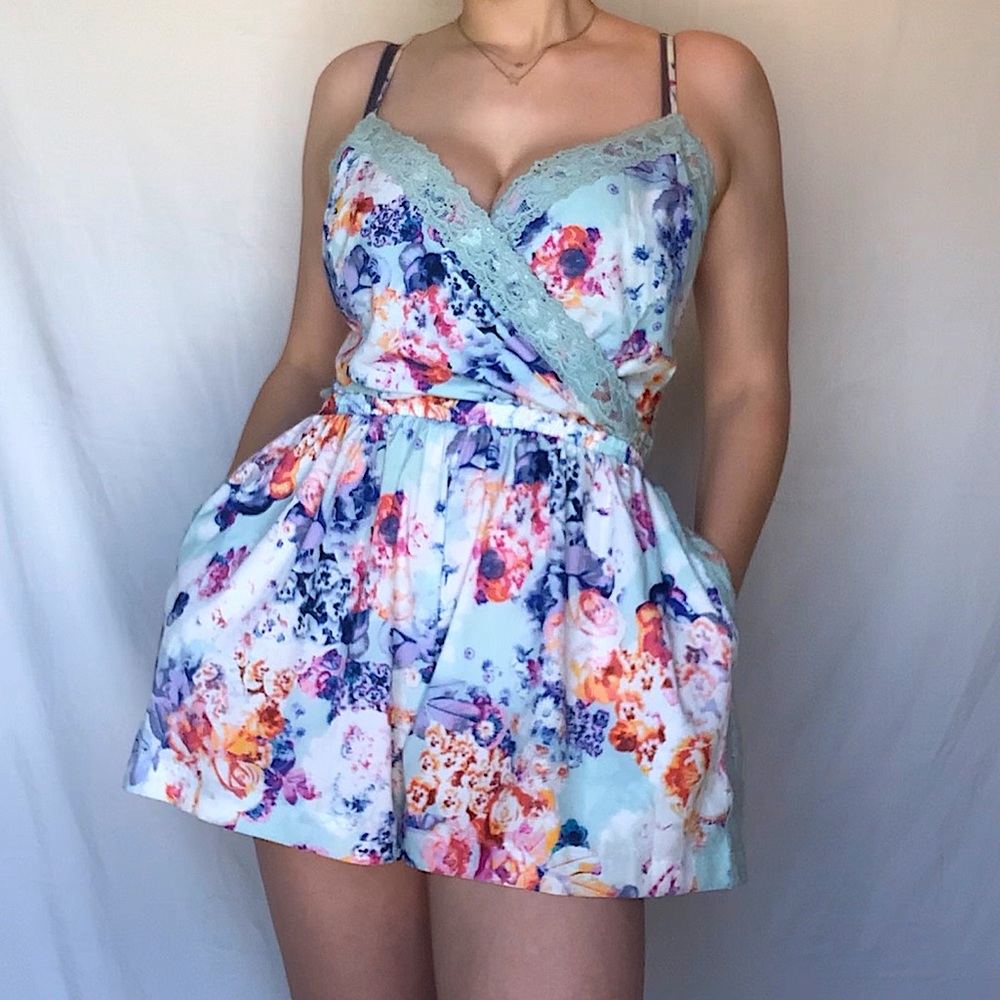 Floral romper